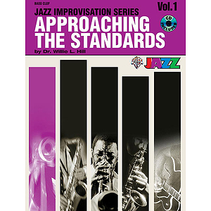 Approaching The Standards Volume 1 Jazz Improvisation Series Bass Clef Book And CD