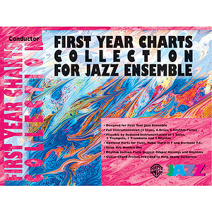 First Year Charts For Jazz Ensemble Collection E-Flat Baritone Saxophone