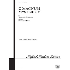 O Magnum Mysterium Satb Ed Johns