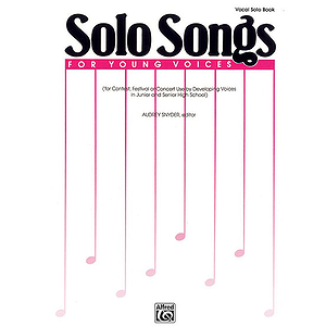 Solo Songs For Young Voices Book