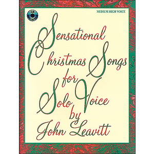 Sensational Christmas Songs For Solo Voice (Medium High)bookonly