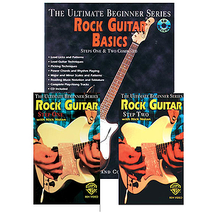 Rock Guitar Basics Megapak Book CD And Two Videos Ultimate Beginner Series (VHS)