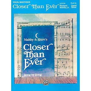 Closer Than Ever Vocal Selection