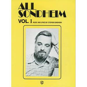 All Sondheim Vol.i Music And Lyrics Of Stephen Sondheim