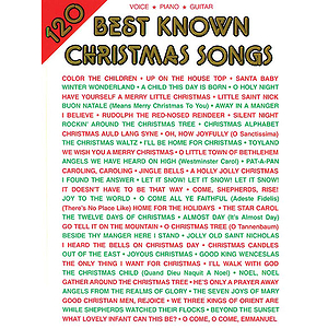 120 Best Known Christmas Songs