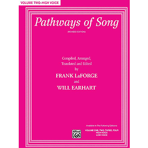 Pathways Of Song Volume 2 High Voice