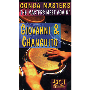 Conga Master: The Masters Meet Again! Video (VHS)