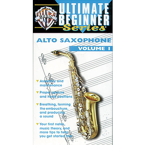 Also Sax Volume I Ultimate Beginners Series Video (VHS)