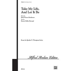 Take My Life And Let It Be
