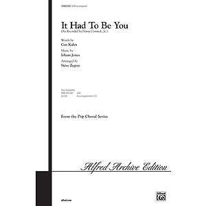 It Had To Be You (Satb)