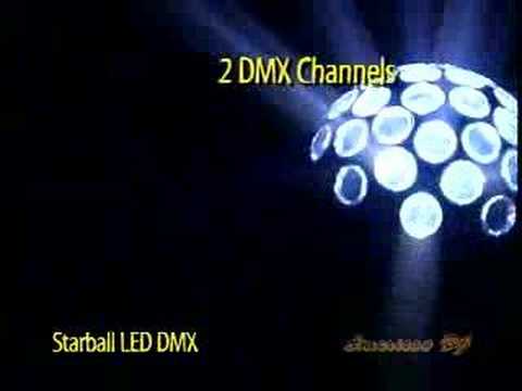 American DJ Starball LED DMX Demo Video