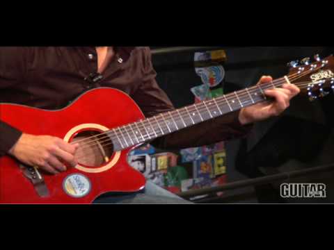 Sierra Guitars SA28CE Sunrise Acoustic-Electric Guitar - video review/demo