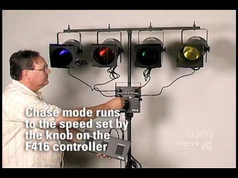 MBT Lighting DJ416 DJ Lighting System - Setup Info and Demo