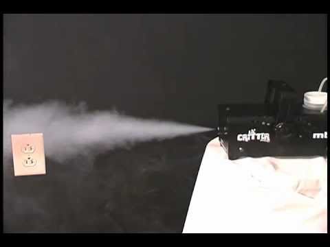 MBT Lighting FM400 Lil' Critter Fog Machine - Setup and Demo